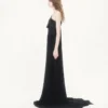 ROCHIE LUNGĂ DIN GEORGETTE UȘOARĂ BRODATĂ ROCHIE LUNGĂ DIN GEORGETTE UȘOARĂ BRODATĂ