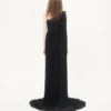 ROCHIE LUNGĂ DIN GEORGETTE UȘOARĂ BRODATĂ ROCHIE LUNGĂ DIN GEORGETTE UȘOARĂ BRODATĂ