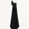 ROCHIE LUNGĂ DIN GEORGETTE UȘOARĂ BRODATĂ ROCHIE LUNGĂ DIN GEORGETTE UȘOARĂ BRODATĂ