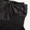 ROCHIE LUNGĂ DIN GEORGETTE UȘOARĂ BRODATĂ ROCHIE LUNGĂ DIN GEORGETTE UȘOARĂ BRODATĂ