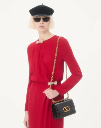 Rochie midi Cady Couture brodată