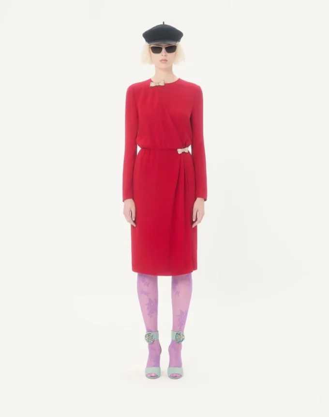 Rochie midi Cady Couture brodată Rochie midi Cady Couture brodată