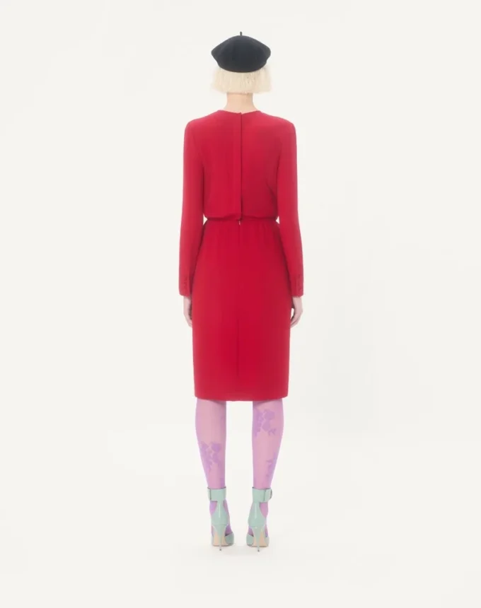 Rochie midi Cady Couture brodată Rochie midi Cady Couture brodată