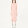 Rochie midi Cady Couture cu pene Rochie midi Cady Couture cu pene