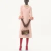 Rochie midi din crep couture Rochie midi din crep couture
