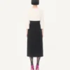 Rochie midi din crep couture Rochie midi din crep couture