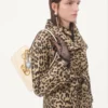 Rochie midi din crep de Chine cu imprimeu Petit Charles Rochie midi din crep de Chine cu imprimeu Petit Charles