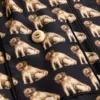 Rochie midi din crep de Chine cu imprimeu Petit Charles Rochie midi din crep de Chine cu imprimeu Petit Charles
