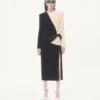 Rochie midi din crep de lână Rochie midi din crep de lână