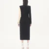 Rochie midi din crep de lână Rochie midi din crep de lână