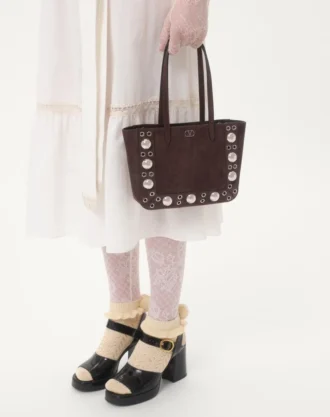 Rochie midi din muselină de bumbac