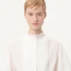Rochie midi din muselină de bumbac Rochie midi din muselină de bumbac