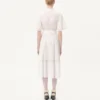 Rochie midi din muselină de bumbac Rochie midi din muselină de bumbac