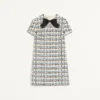 ROCHIE SCURTĂ BRODATĂ CU PAILLETTES DIN TWEED ROCHIE SCURTĂ BRODATĂ CU PAILLETTES DIN TWEED