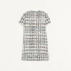 ROCHIE SCURTĂ BRODATĂ CU PAILLETTES DIN TWEED ROCHIE SCURTĂ BRODATĂ CU PAILLETTES DIN TWEED