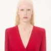Rochie scurtă Cady Couture cu fundă din faille Rochie scurtă Cady Couture cu fundă din faille