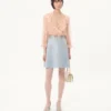 Rochie scurtă din crep brodat Couture Rochie scurtă din crep brodat Couture