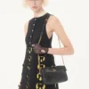 Rochie scurtă din crep brodat Couture Rochie scurtă din crep brodat Couture