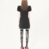 Rochie scurtă din crep brodat Couture Rochie scurtă din crep brodat Couture
