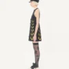 Rochie scurtă din crep brodat Couture Rochie scurtă din crep brodat Couture