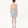 Rochie scurtă din crep brodat Couture Rochie scurtă din crep brodat Couture