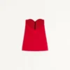 Rochie scurtă din crep brodat Couture Rochie scurtă din crep brodat Couture