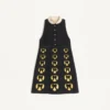Rochie scurtă din crep brodat Couture Rochie scurtă din crep brodat Couture
