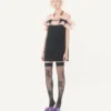 Rochie scurtă din crep couture Rochie scurtă din crep couture