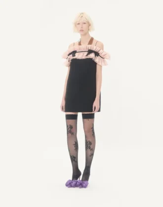 Rochie scurtă din crep couture Rochie scurtă din crep couture