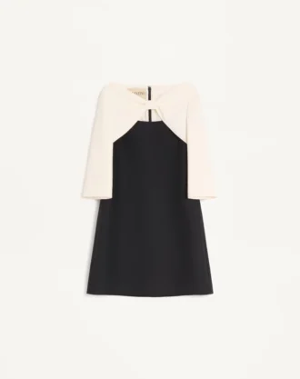 Rochie scurtă din crep couture Rochie scurtă din crep couture