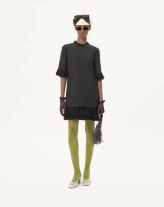 Rochie scurtă din crep couture Rochie scurtă din crep couture