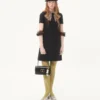 Rochie scurtă din crep couture Rochie scurtă din crep couture