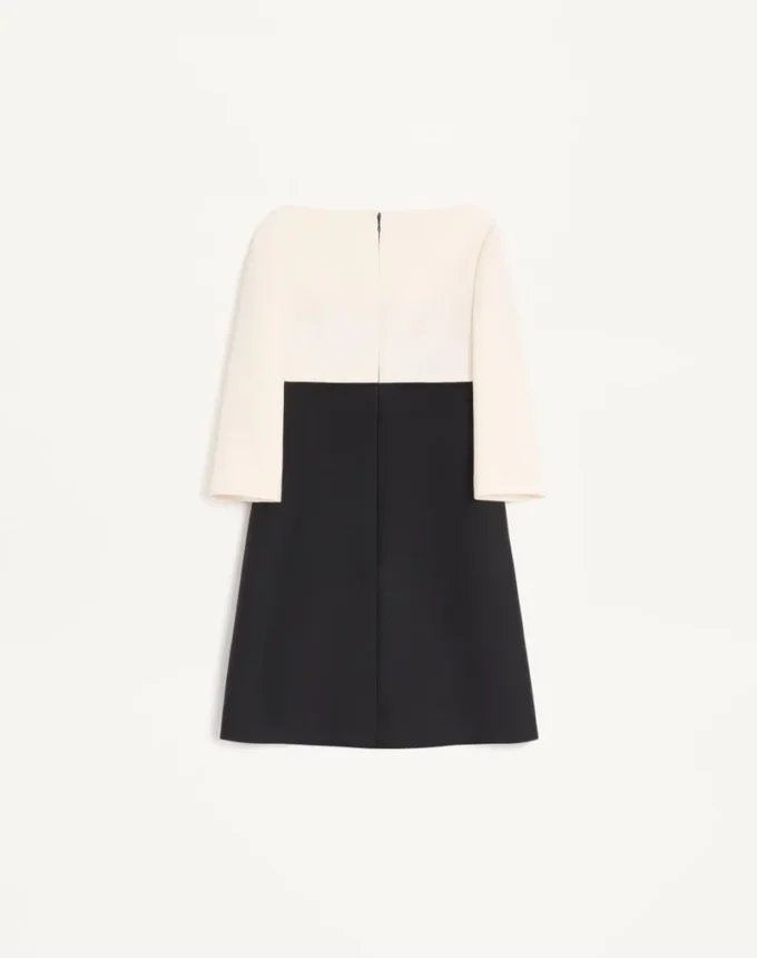 Rochie scurtă din crep couture Rochie scurtă din crep couture