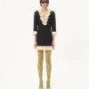 Rochie scurtă din crep couture Rochie scurtă din crep couture