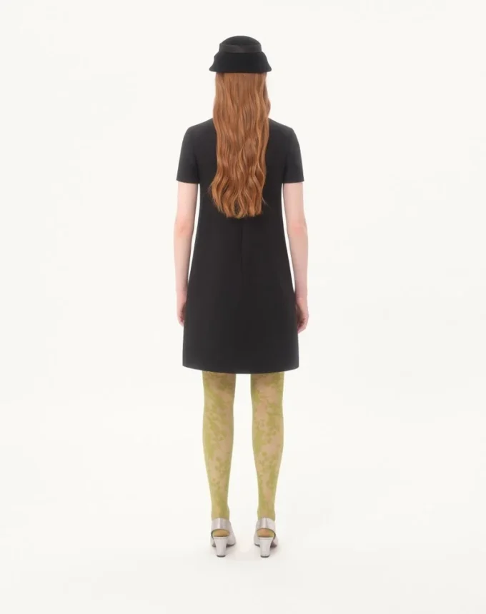 Rochie scurtă din crep couture Rochie scurtă din crep couture