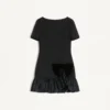 Rochie scurtă din crep couture Rochie scurtă din crep couture