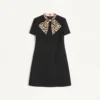 Rochie scurtă din crep couture Rochie scurtă din crep couture