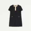 Rochie scurtă din crep couture Rochie scurtă din crep couture