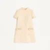 Rochie scurtă din crep couture Rochie scurtă din crep couture