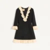 Rochie scurtă din crep couture Rochie scurtă din crep couture