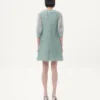 Rochie scurtă din dantelă groasă