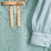 Rochie scurtă din dantelă groasă