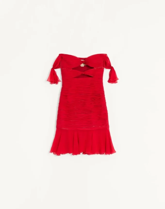 Rochie scurtă din șifon Rochie scurtă din șifon