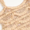 Rochie scurtă din tul brodat Illusione Rochie scurtă din tul brodat Illusione