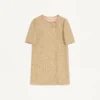 Rochie scurtă din tweed Canestrello Lurex Rochie scurtă din tweed Canestrello Lurex