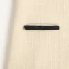 Rochie scurtă din tweed de lână simplu Rochie scurtă din tweed de lână simplu