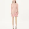 Rochie scurtă florală Matelassé Rochie scurtă florală Matelassé