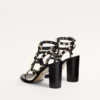 Sandale cu barete Rockstud 90 mm