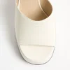 Sandale cu platformă Fawcette din piele de vițel lustruită 100 mm Sandale cu platformă Fawcette din piele de vițel lustruită 100 mm