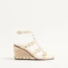 Sandale cu platformă Rockstud din piele de vițel cu broderie Cornely 80 mm Sandale cu platformă Rockstud din piele de vițel cu broderie Cornely 80 mm